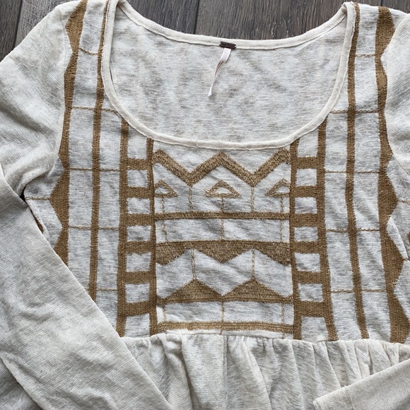 Free People Long Sleeve Top - Picture 2 of 11